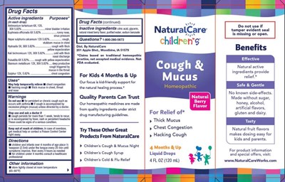 Cough &amp; Mucus Ctn (Naca0030 Cough   Mucus 4oz Ctn)